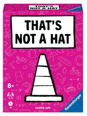 Immagine prodotto di Ravensburger Thats not a hat, Kartenspiel, Partyspiel, Gesellschaftsspiel, Merkspiel, 20954