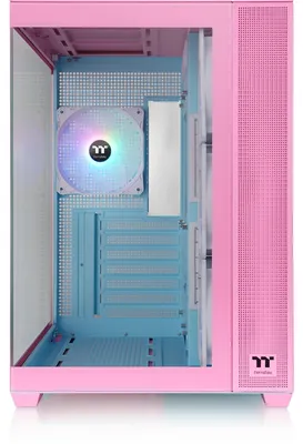 Zdjęcie produktu dla Thermaltake View 380 TG ARGB, Midi Tower, PC, Biały, ATX, micro ATX, Mini-ITX, SPCC, Szkło hartowane, Gaming