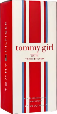 A product box for Tommy Girl perfume.