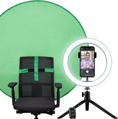 Zdjęcie produktu dla Zestaw oświetlenia LED do selfie i streamingu