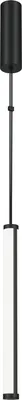Immagine prodotto di Lampada a sospensione a LED, alluminio, bianco nero, H 205 cm