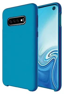 Imagen del producto de Funda De Silicona Beline Para Samsung S20+ G985, Azul/Azul