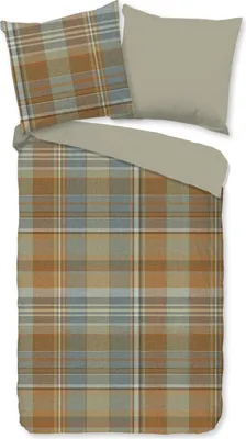 Produktbild von Duvet cover Good Morning 135x200 + 1* 80x80 cm - check / plaid