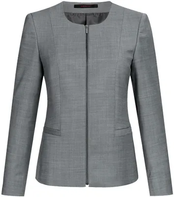 Produktbild von Greiff Modern WITH 37.5® Damen Business-Blazer Regular Fit Hellgrau 50