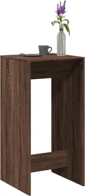 Produktbild von Maison Exclusive - Bartisch Braun Eichen-Optik 51x50x103,5 cm Holzwerkstoff