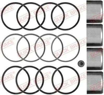 Produktbild von QUICK BRAKE Bremssattel-Reparatursatz für LAND ROVER Defender SUV (L316) 114-5045