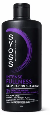 Produktbild von SYOSS Full Hair 5, 440 ml, Shampoo, Professionell, Frauen, Alle Haare, Alle Farben