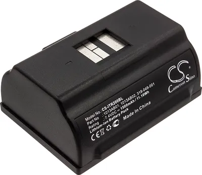 Immagine prodotto di TECHTEK Batteria compatibile con [Intermec] PR2, PR3 sostituisce 1013AB01, per 318-049-001
