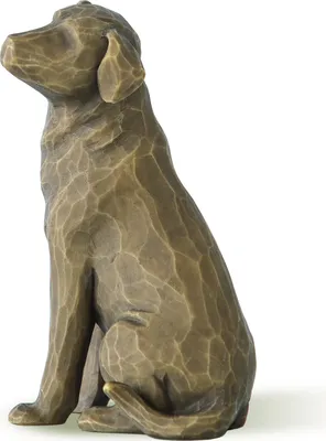 Produktbild von Willow Tree Figur Dog, Hund dunkel 27683