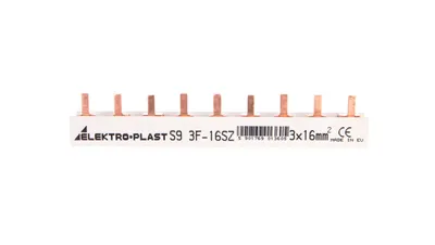 Obrázok produktu pre Typ na DIN lištu 3P 16mm2 100A 9 pinov IZS16/3F/9 45,249