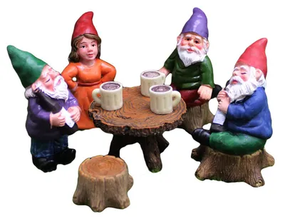 Image de 6 nains de jardin miniatures, nains de jardin ivres, figurines de nains de jardin féériques, figurines de jardin miniatures pour l'extérieur, nain de jardin rigolo, mini-figurine de nain pour le jardin