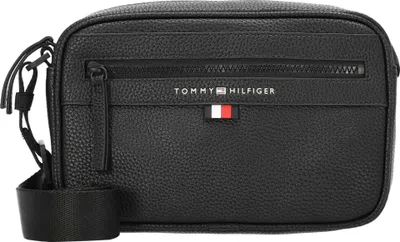 Productafbeelding van Tommy Hilfiger heren schoudertas, model Essential Reporter, klein, zwart (Black), E