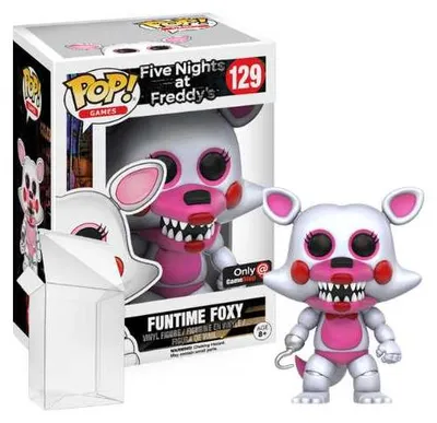 Produktbild von Funko Pop! Games: Five Nights at Freddy's - Funtime Foxy #129 GameStop Exclusive