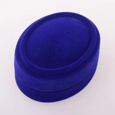 Produktbild von Etui für Trauringe: Hochzeit Ringbox für 2 Ringe Blau