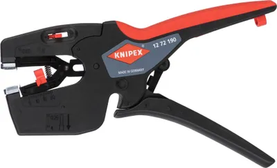 Image de Knipex 12 72 190 NexStrip Outil multiple d'électricien (sertir, dénuder, couper)