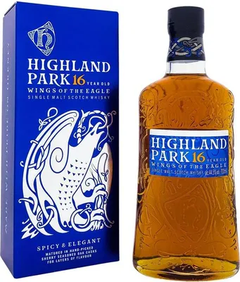 Produktbild von Highland Park 16 Years Wings of the Eagle + Box 700ml 44,5% Vol.