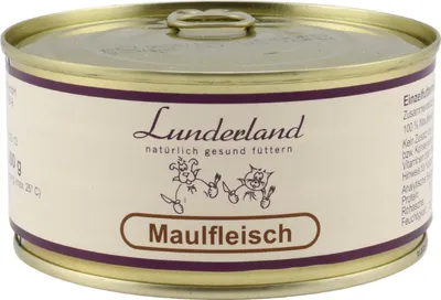 Produktbild von Lunderland Dose Maulfleisch 300gx5
