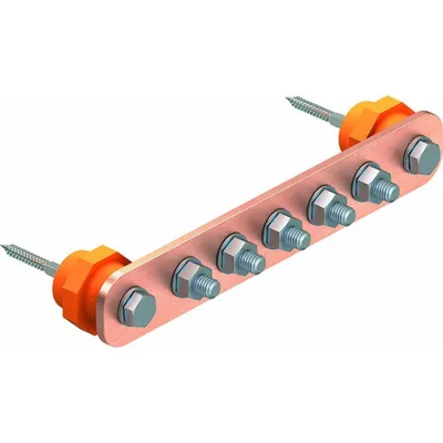 Image de OBO Bettermann Rail d'équipotentialité 1802 6 CU 5015832