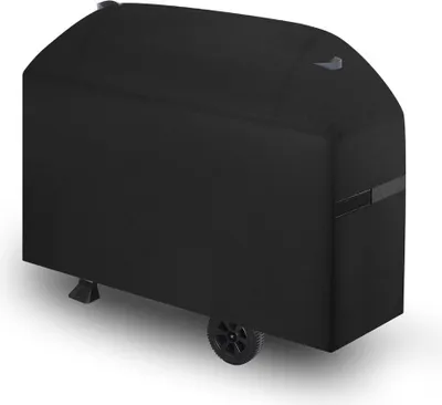 Image de Housse pour barbecue 63 pouces, très résistante, pour barbecue à gaz, d'extérieur, imperméable
