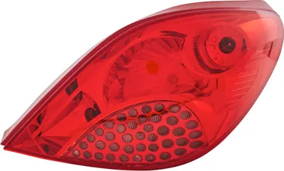 Produktbild von Rückleuchte rechts 12 V W5W Glühlampen-Technologie HELLA für PEUGEOT 207