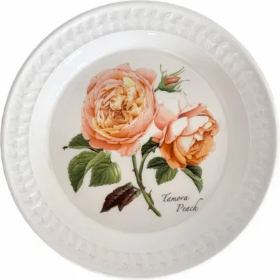 Produktbild von Portmeirion Keramik Kuchen-Teller Botanic Roses Tamora Peach