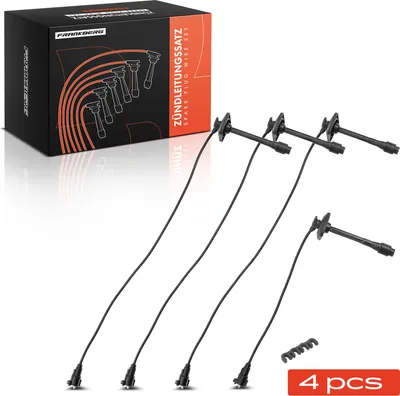 Produktbild von Frankberg 4x Zündleitungssatz Zündkabel für Toyota Avensis Camry RAV 4 I Picnic 2.0L 2.2L