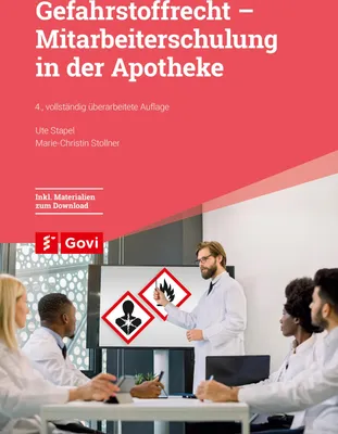 Produktbild von Gefahrstoffrecht - Mitarbeiterschulung in der Apotheke