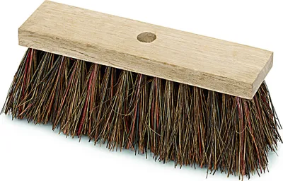 Produktbild von Nölle Profi Brush Straßenbesen Piassava 40 cm, Flachholz, 6x18 Reihen | 1 Stück