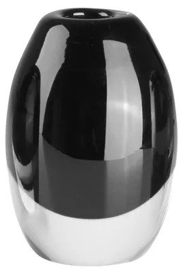 Produktbild von Vase (5x5x8cm), schwarz