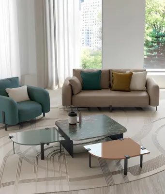 Produktbild von Design Sofa Zweisitzer Couch Einrichtung Italienische Sofas Möbel Bizzotto