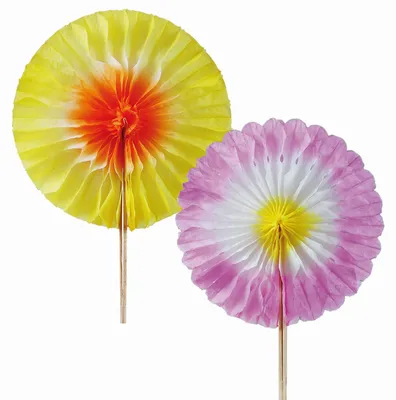 Produktbild von 144x Deko-Picker "Rosette" Ø8cm