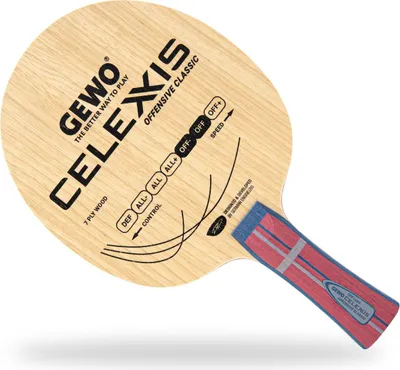 Produktbild von GEWO Tischtennisholz Celexxis Offensive Classic penholder