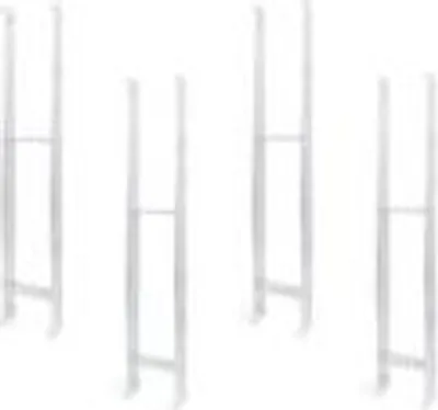 Zdjęcie produktu dla Alberts 4xH-anchor post support carport post shoe H-beam 800 mm