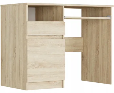 Obrázek produktu pro Psací stůl počítačový 96cm levé zásuvka FRAMIRE N-35L sonoma