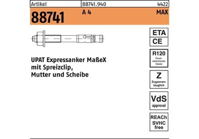 Produktbild von Expressanker R 88741 MAX 16/ 50/173 A 4 S