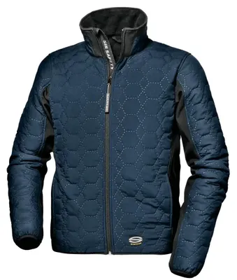 Immagine prodotto di Giacca da lavoro termica Sir Safety da uomo, antivento con inserti in softshell, XL, blu navy/nero
