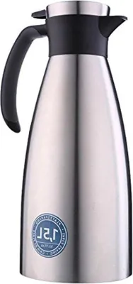 Image de Thermos en acier inoxydable de 15 l, poignée souple, noir