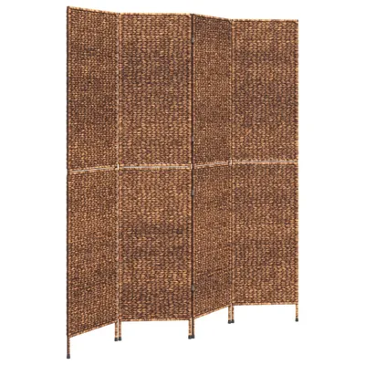 Produktbild von Paravent 4-tlg. Braun 163x180 cm Wasserhyazinthe