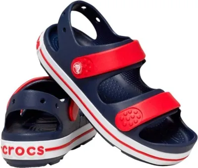 Zdjęcie produktu dla Sandały Crocs dziecięce granatowe rozmiar 29-30