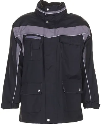 Produktbild von Planam Allwetterjacke Plaline Gr. 2XL schwarz/zink
