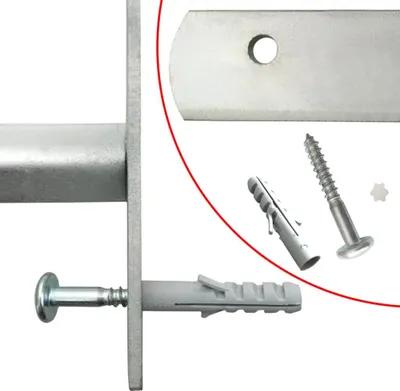 Image de vidaXL Grille de fenêtre Réglable avec 2 barres transversales 700-1050 mm