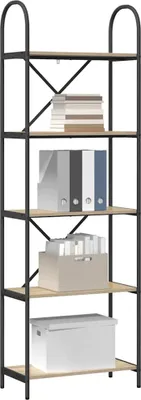 Immagine prodotto di vidaXL Libreria rovere Sonoma 60 x 30 x 183 cm Materiale a base di legno
