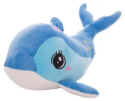 Produktbild von Plüschtier Delphin 40 cm Blau