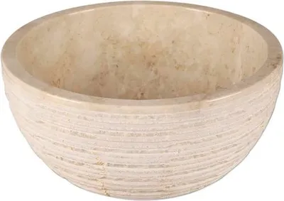 Obrázek produktu pro Umyvadlo na desku Differnz Alto mramor béžová 38 cm 36.102.42