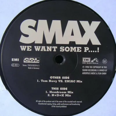 Image de 12'' : Smax - Nous voulons du P....