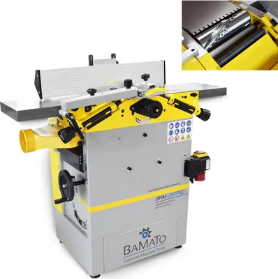 Produktbild von BAMATO Abricht- und Dickenhobelmaschine mit Spiralmesserwelle BHM-250PRO (400V)