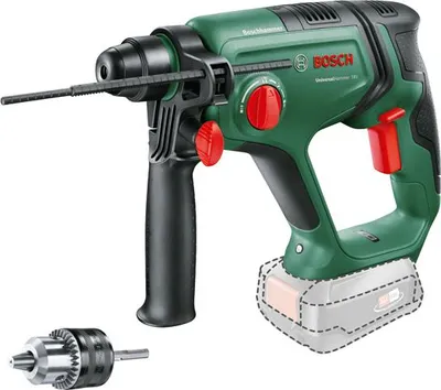 Produktbild von Akku-Bohrhammer UniversalHammer 18V, im Karton