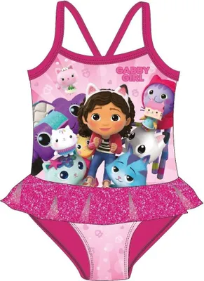 Produktbild von Gabby’s Dollhouse Badeanzug – Mates Design 2/3 Jahre