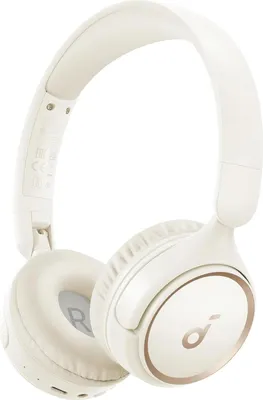 Produktbild von Anker Soundcore H30i Kabelloser On-Ear-Kopfhrer, Faltbares Design, Pure Bass, Bluetooth 5.3, Wei