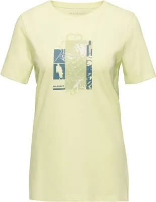 Produktbild von Mammut Core T-Shirt Women Alpine Flower, T-Shirt Damen - Mammut, Farbe:sulai, Größe:XL